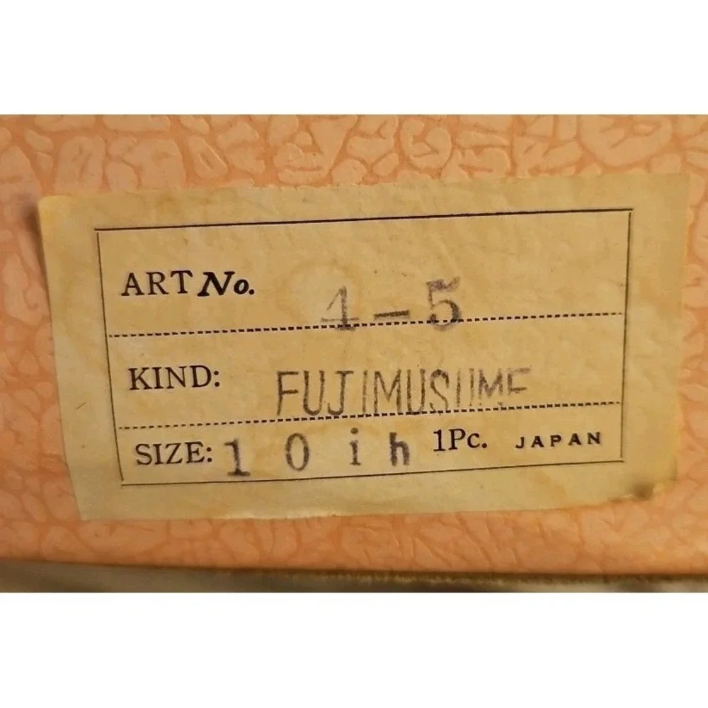 Vintage Japenese Geisha Doll / 10" / FUJIMUSUME‎ - Picture 10 of 10